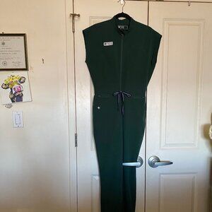 FIGS Rafaela Jumpsuit, Limited Edition British Racing Green